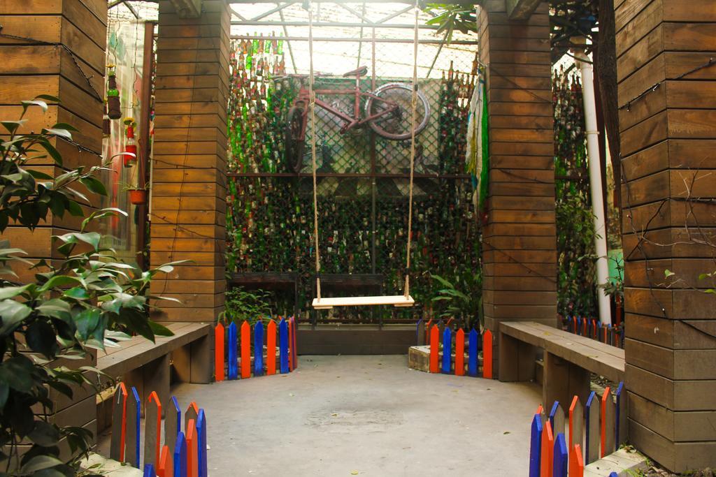 Dengba Hostel Chengdu Branch Exterior foto
